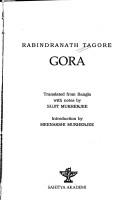 Rabindranath Tagore: Gora (1997, Sahitya Akademi)