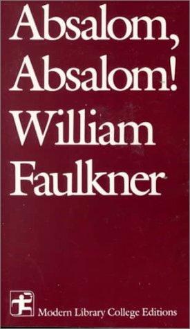 William Faulkner: Absalom, Absalom! (Paperback, 1966, McGraw-Hill)