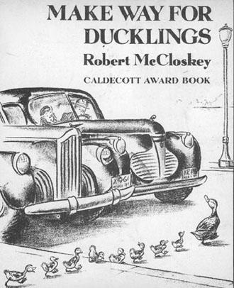 Robert McCloskey: Make way for ducklings (1941, The Viking Press, The Viking press)