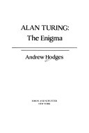 A. Hodges, Andrew Hodges: Alan Turing: The Enigma (Hardcover, 1995, Springer-Verlag)