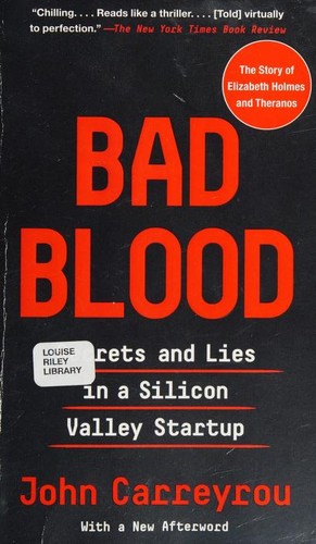Bad Blood (Paperback, 2020, Vintage Books)