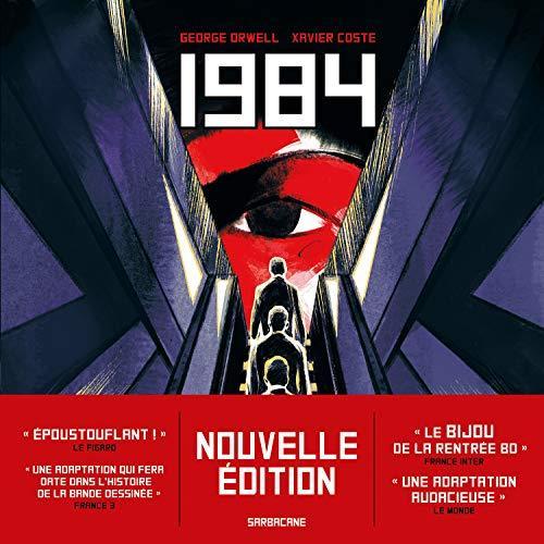George Orwell: 1984 NE (French language, 2021, Éditions Sarbacane)